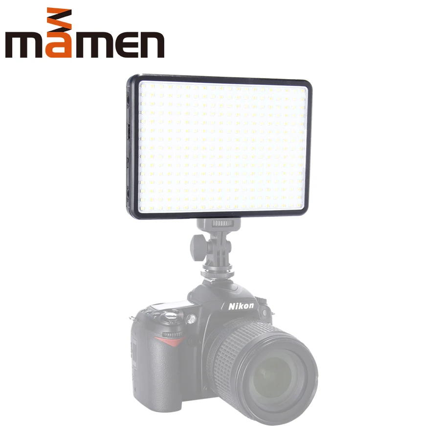 

Professional LED Photography Lighting Fill Light for Camera/Mobile Phone Electronic Soft Dimming 3200K/5600K Color Temperature