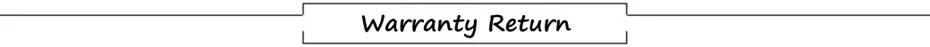 warranty return