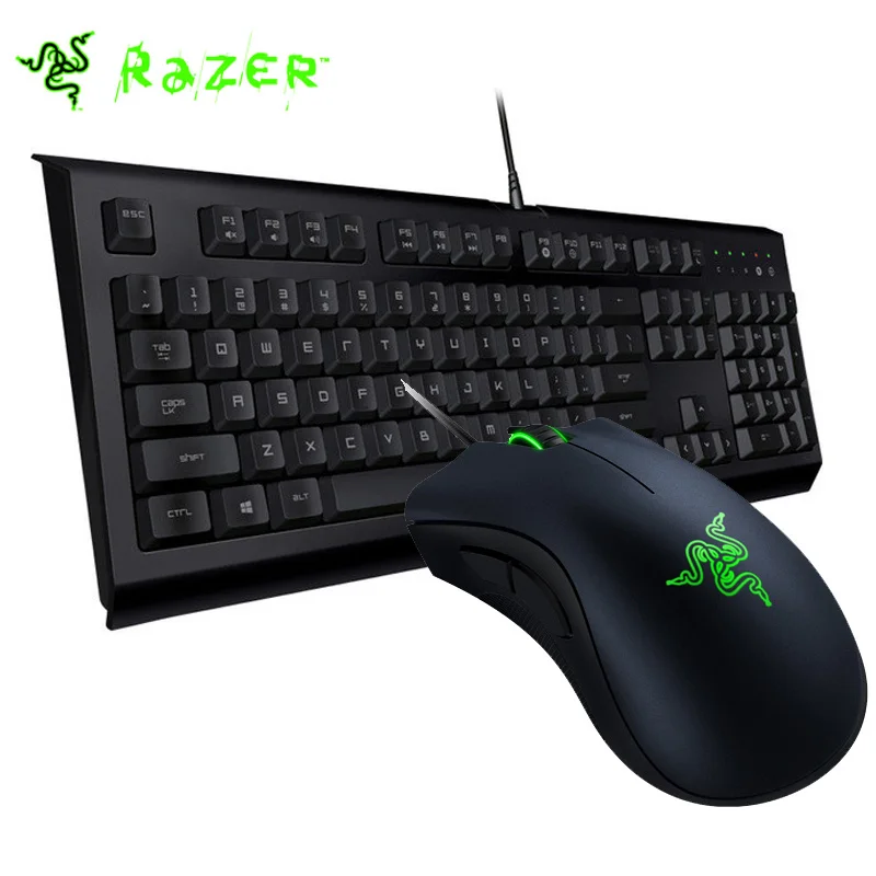 

Razer Cynosa Membrane Gaming Keyboard and Razer Deathadder 2000 DPI Computer Gaming keyboard Mouse Set , Best price