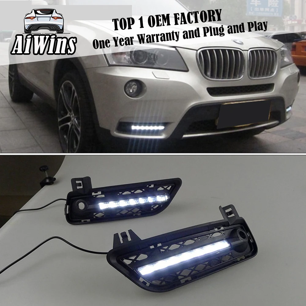 Fog light Daytime Running Light DRL LED Day Light For BMW X3 F25 2011