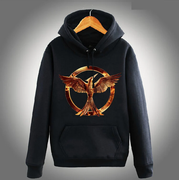 

[XHTWCY] The Hunger Games 3 jacket Phoenix the secular bird Hoody Hoodie KEEP CALM and stay alive sweatshirt