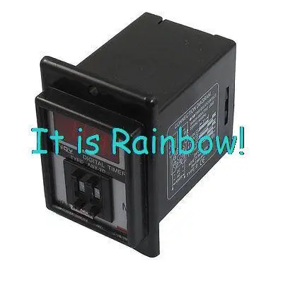 

Free Shipping AC/DC 24V 8 Pin DPDT 0.1-9.9 Minute 9.9m Time Delay Relay Timer ASY-2D