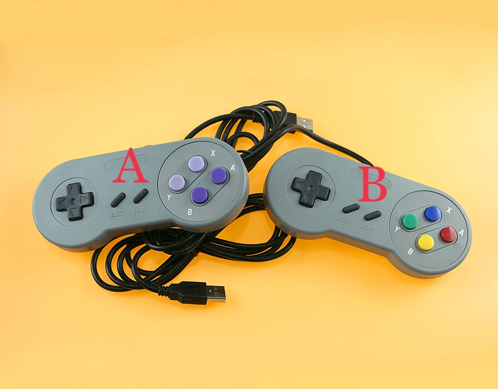 100Pcs Retro Super Per Controller Usb Nintendo Snes Per Pc Per Controller Mac Sigillati