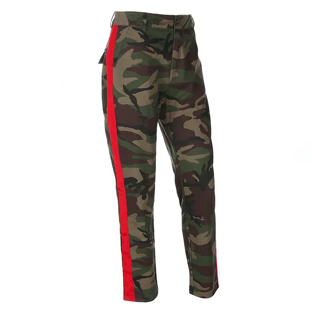 Aliexpress.com : Buy Fashion Camouflage Pants Patchwork Loose Trousers