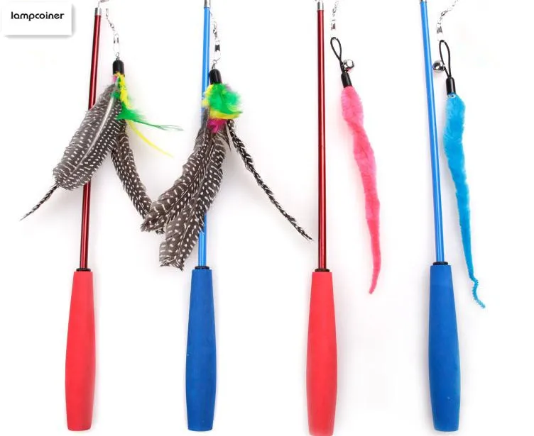 Training a cat bar three stretch fishing rod feather caterpillar style