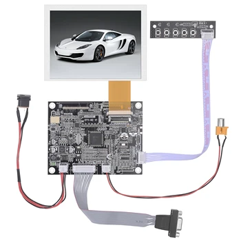 

5inch 640x480 VGA control driver AV+VGA board for AT050TN22 V.1 AT056TN52 V.3 AT080TN52 V.1