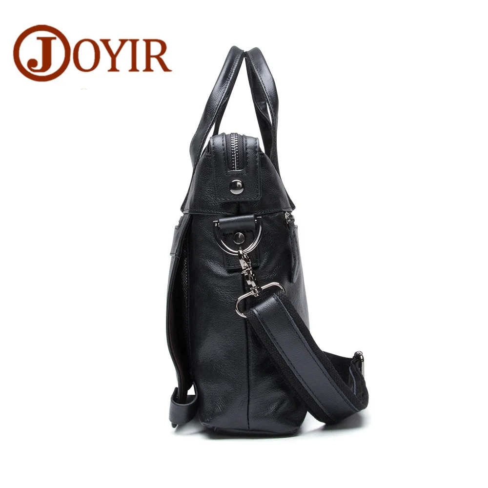 JOYIR الرجال حقيبة حقيقية حقيبة جلدية الذكور رسول Crossbody حقيبة حقيبة لابتوب حقائب يد جلدية حقيبة كتف الرجال اليد