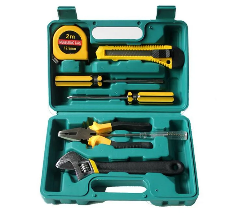 Repair Tool Kit 8pcs/set Multi Tool Ferramentas Hardware GreenTool Box