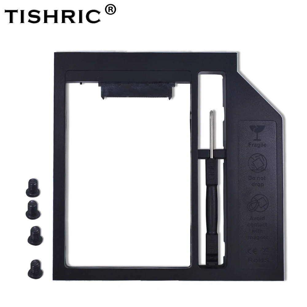 TISHRIC для 9,5/9 мм DVD ROM SATA 3,0 Caddy Optibay для 2nd 2,5 HDD SSD Внешний жесткий диск корпус универсальный чехол адаптер|Корпус жесткого диска| | АлиЭкспресс