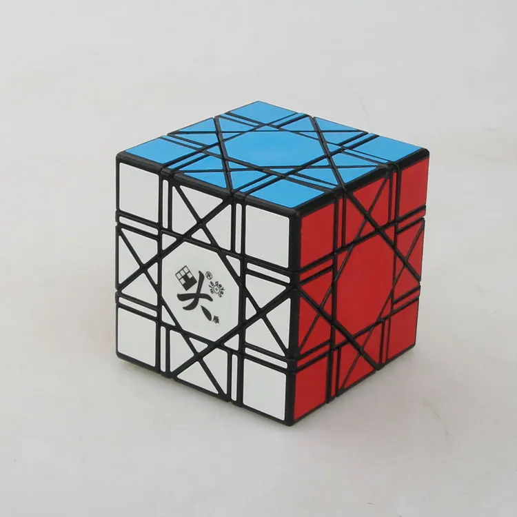 Dayan Bagua Cube Черный/Stless/Wh/Tr 6 осей 8 ранг куб головоломка Cubo Magico развивающая игрушка идея подарка Прямая поставка - Цвет: Черный