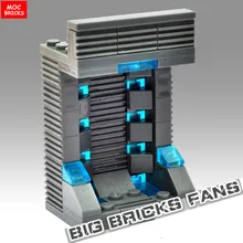 20 шт./партия кубики Moc на заказ Железный человек козловой контейнер для хранения гаража Чехол Дисплей MK строительные блоки игрушки для рождественские подарки для детей