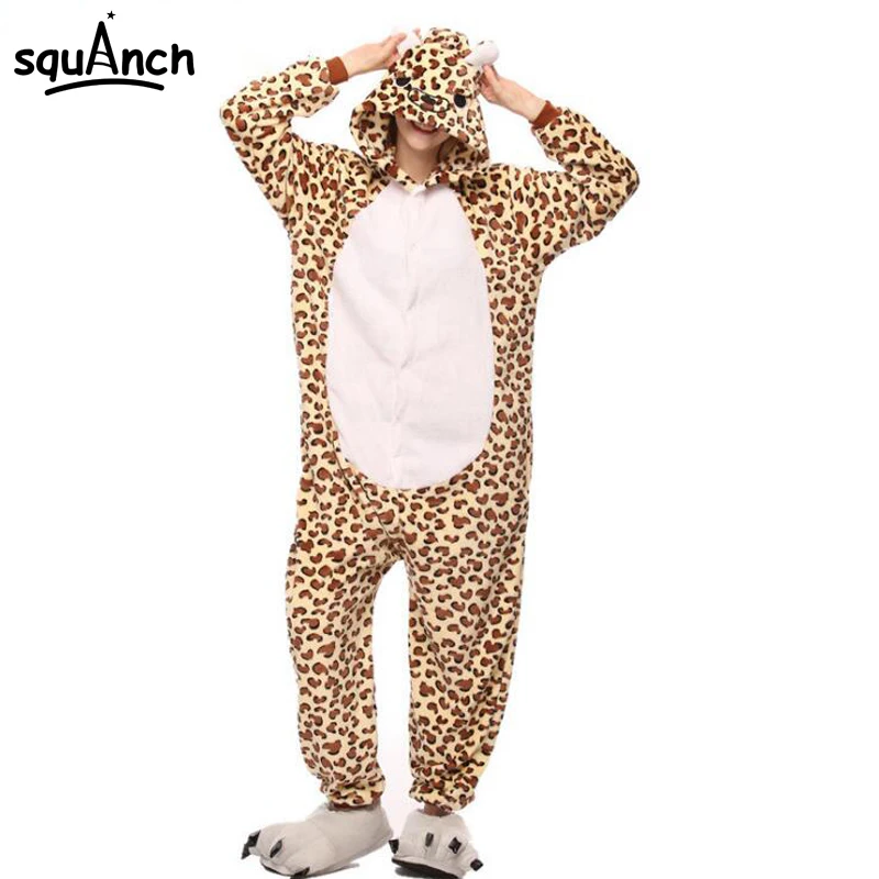 leopard onesie girl