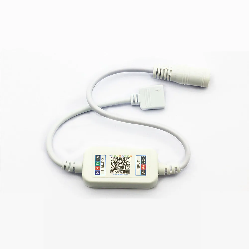 DC RGB контроллер 5 V 24 Смарт мини приложение Bluetooth USB IOS Android телефон Беспроводное