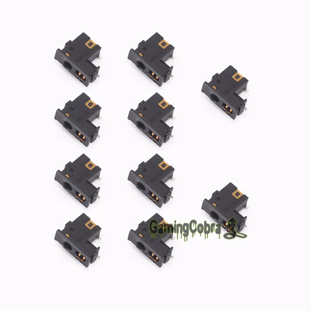 10 PCS Repair Part 3.5mm Port Jack Headphone Component for Nintendo DS lite NDSL