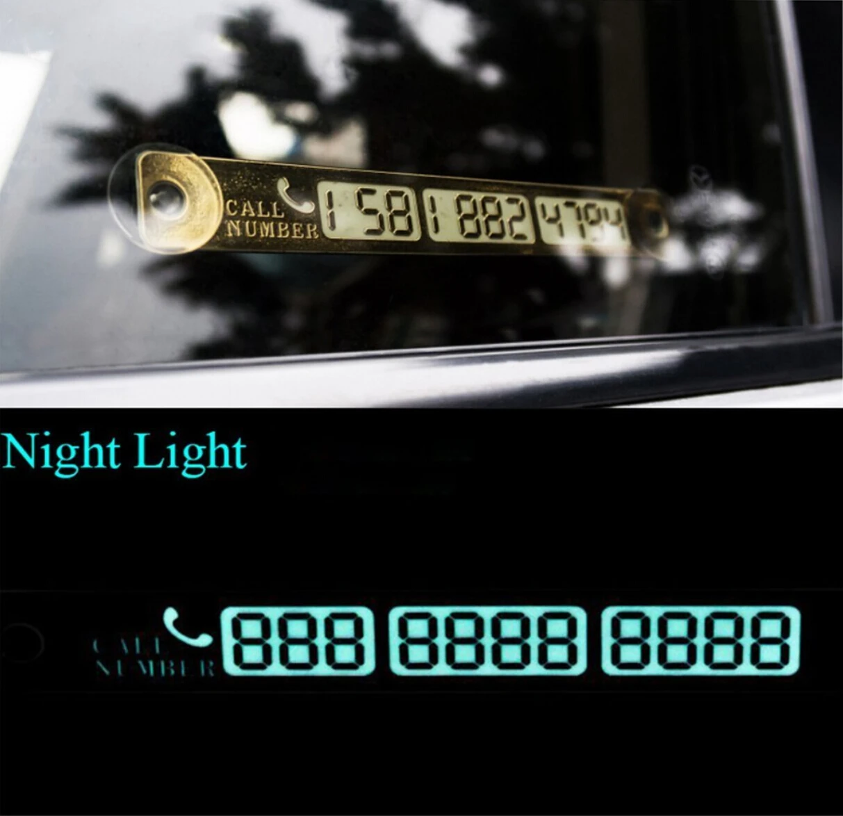 

Car Telephone Number Card Sticker Car-styling for Toyota Corolla iM E170 E140 E150 3 Mark 2 Mark X Matrix 1 2 Platz Premio