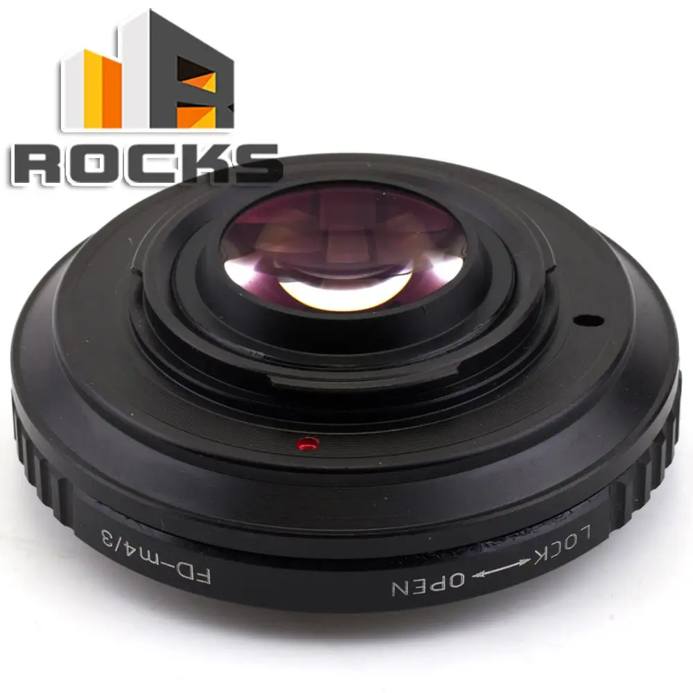 Pixco Lens Turbo II Focal Reducer Booster Adapter works for Canon FD Lens to Micro 4/3 m43 camera LUMIX GM1 GX7 GF6 GH3