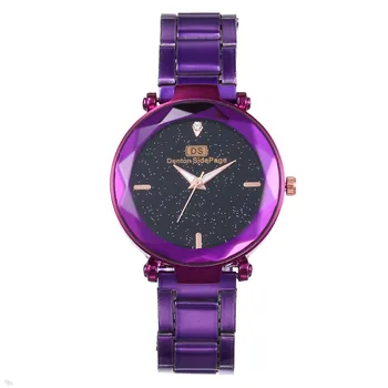 

Quartz Watch Woman's High-end Blue Glass Life Waterproof Distinguished women watches Dress watch Party decoration gifts Female