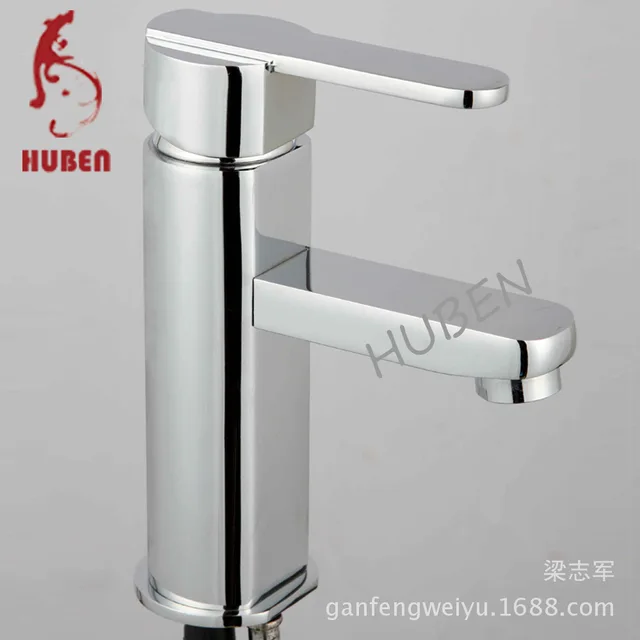 $US $119.00  Tiger ran counter basin faucet bathroom single handle hole hot and cold all-copper base vanity basi
