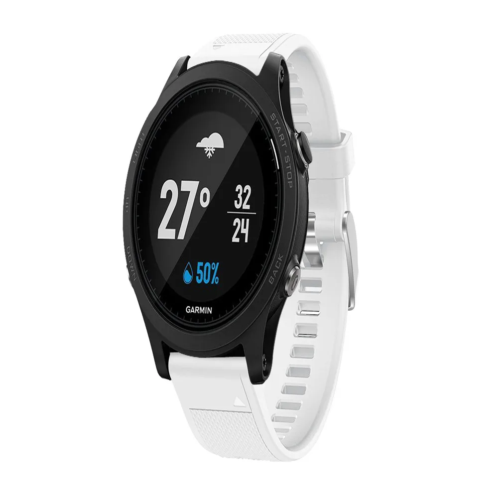 22 мм ремешок для часов Ремешок для Garmin Fenix 5 Смарт-часы Quick Release силиконовый легко подходит запястье ремешок для Garmin Forerunner 935