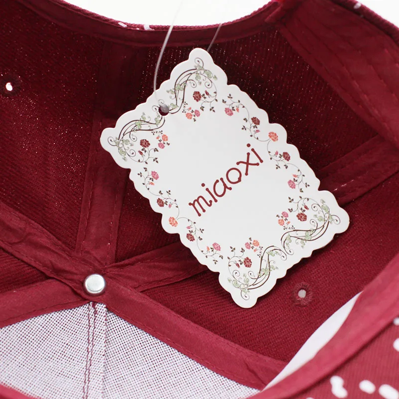 red dad cap Miaoxi New Fashion Children Baseball Cap Boys Sum Hat Dot 4 Colors Girls Fashion Caps Summer Snapback Unisex Adjustable Hats cool baseball caps for guys