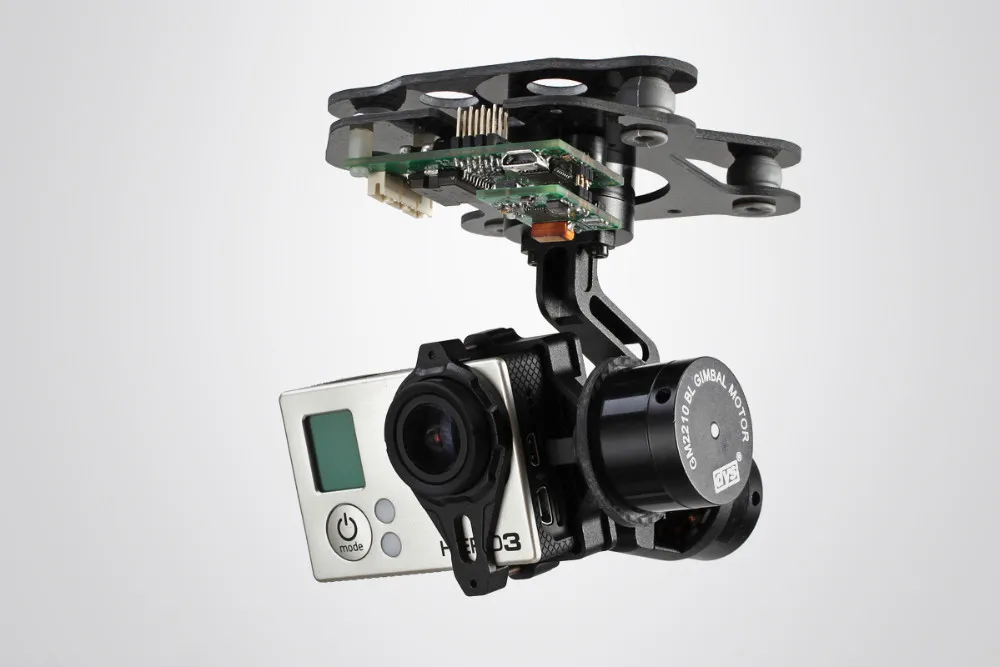 Famoushobby Smart 3 DYS 3 Axes Smart Gopro BL Gimbal и с 3 Осями мини контроллер AlexMos