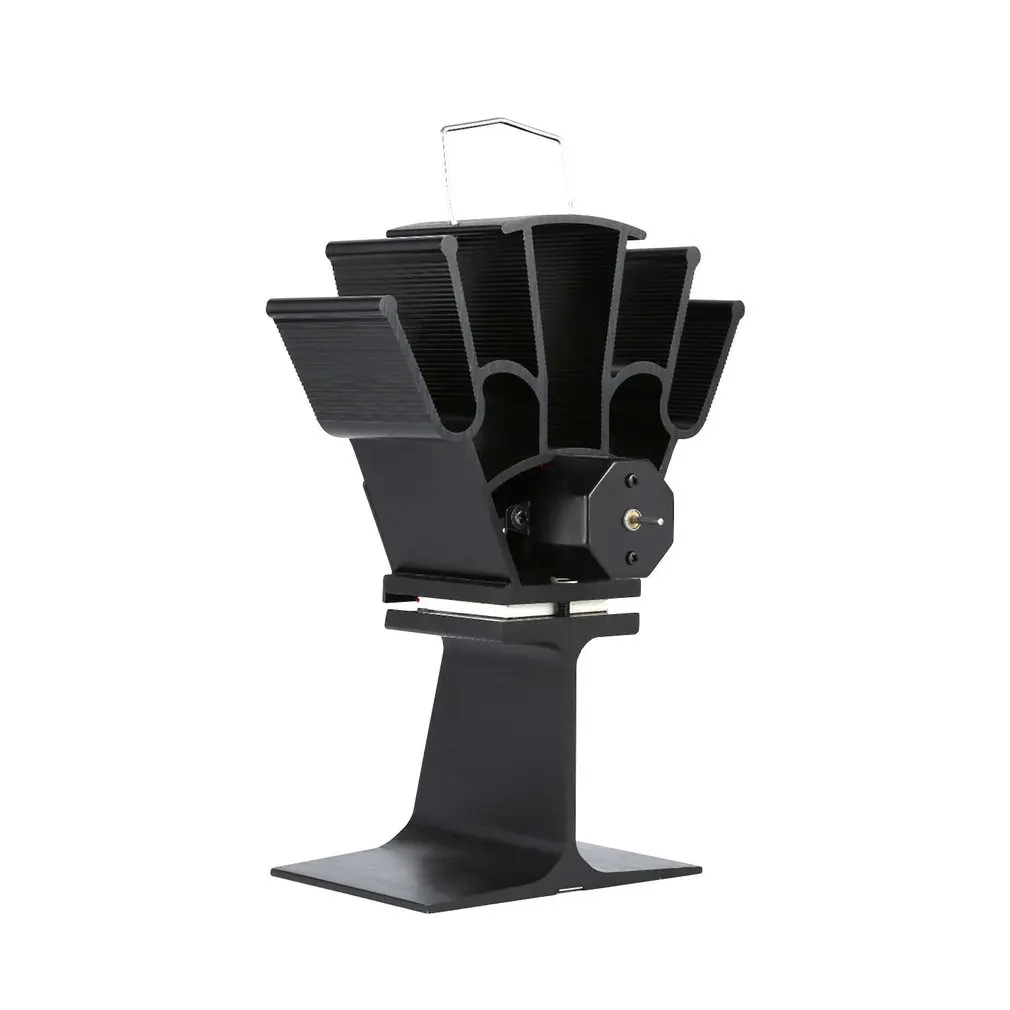 Skup Wentylator kominkowy zasilany cieplnie wentylator do pieca na drewno do drewna palnika kominka przyjazne dla środowiska wentylatory czterolistne