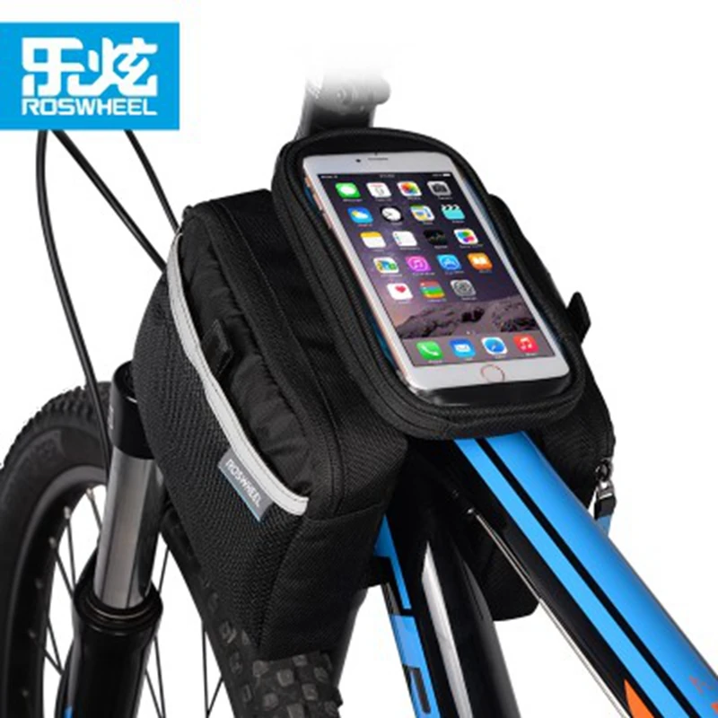 Roswheel Bicycle Bag Front Frame Top Tube Bag Outdoor Sports Waterproof