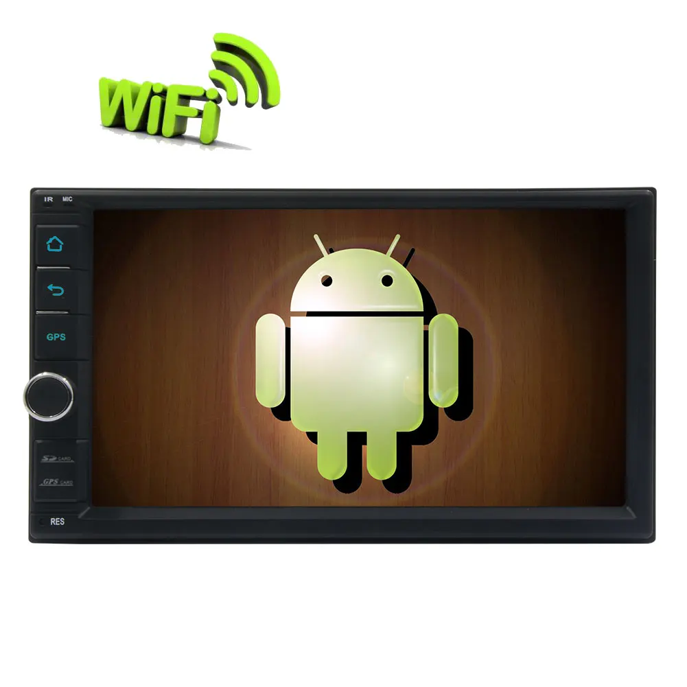 Flash Deal 4-Core Android 6.0 Car Stereo In Dash Radio 7" Multimedia MP5 Player GPS Touchscreen Bluetooth WiFi 4G Mirror Link DAB OBD No CD 5