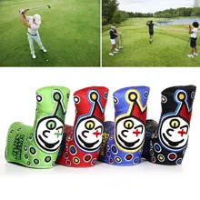 PU Golf Putter Cover Pu Leather Waterproof Grip Protect Headcover Putter Cover Headcover for Blade Head Club Covers Accessoires