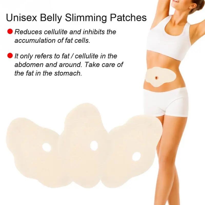 3pcs Ultrathin Belly Slimming Patch Abdomen Fat Removal Pads for weight loss Body Shaping