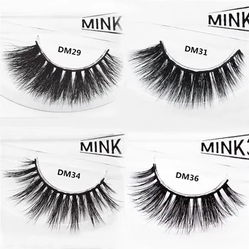 

mink lashes Handmade false eyelash 3D strip mink eyelashes thick fake faux eyelashes Makeup beauty