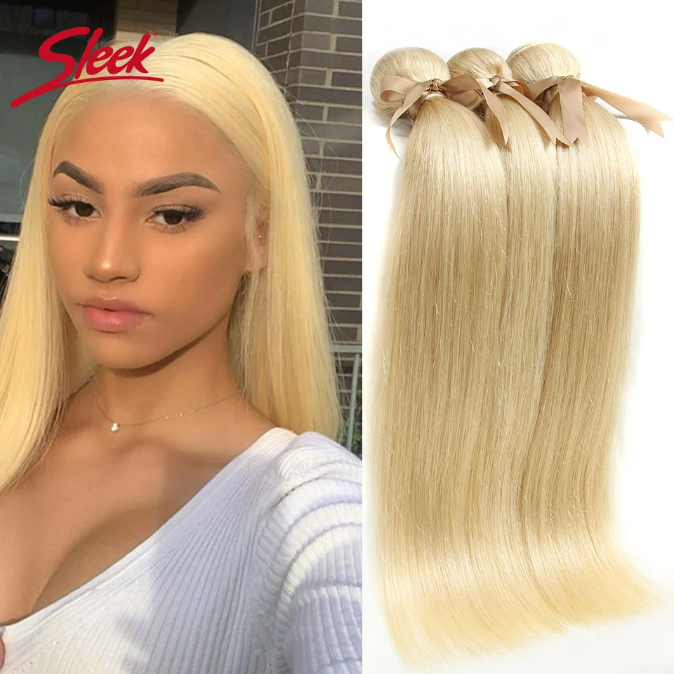 Гладкие Remy 613 прядей медовый блонд пучки натуральных волос перуанские прямые