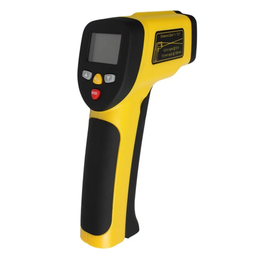 

Dual Laser LCD Display IR Multi Purpose Thermometer -50 To 1050 Degree Celsius Temperature Meter Sensor HT-819