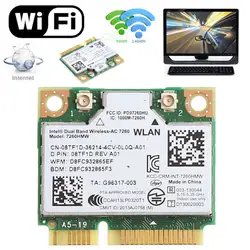 Двухдиапазонный Bluetooth 4,0 беспроводной мини PCI-E карта для Intel 7260 AC DELL 7260HMW-PC друг