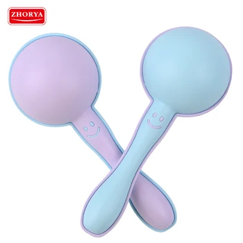 

Zhorya Hand Clapper Toys for Children Musical Instrument Shaking Bell with Sound Baby Child Kids Educational Toys Rattle Shaker
