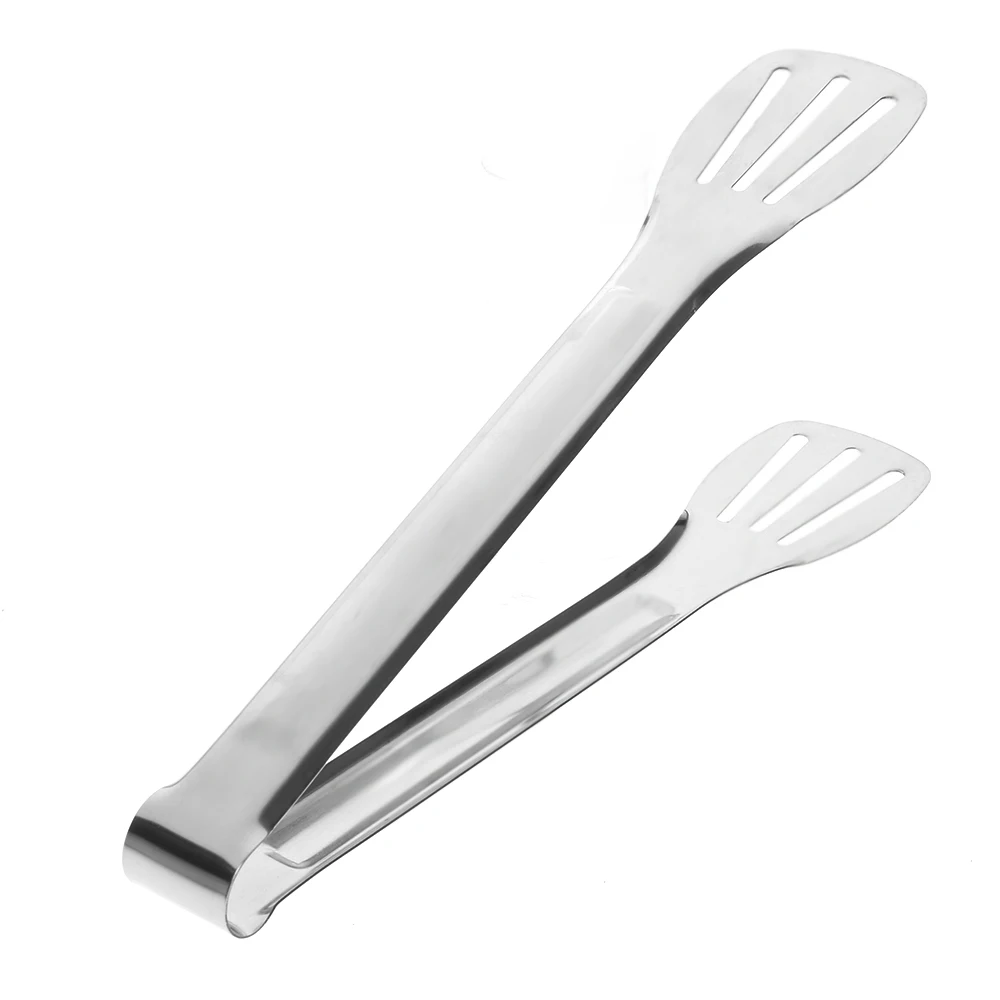 

LINSBAYWU Buffet Cooking Stainless Steel Tool Anti Heat Clip Pastry Clamp Barbecue Tongs