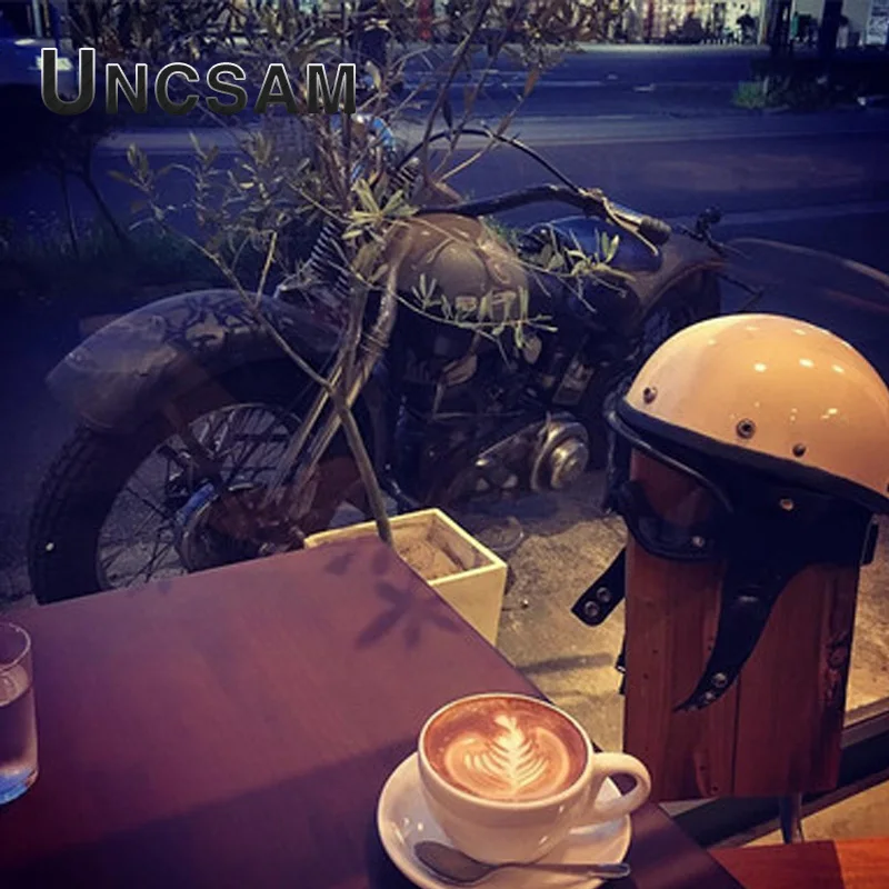 

E-0001Motorcycle half helmet retro riding helmet motorcycle helmet electric car locomotive casual helmet