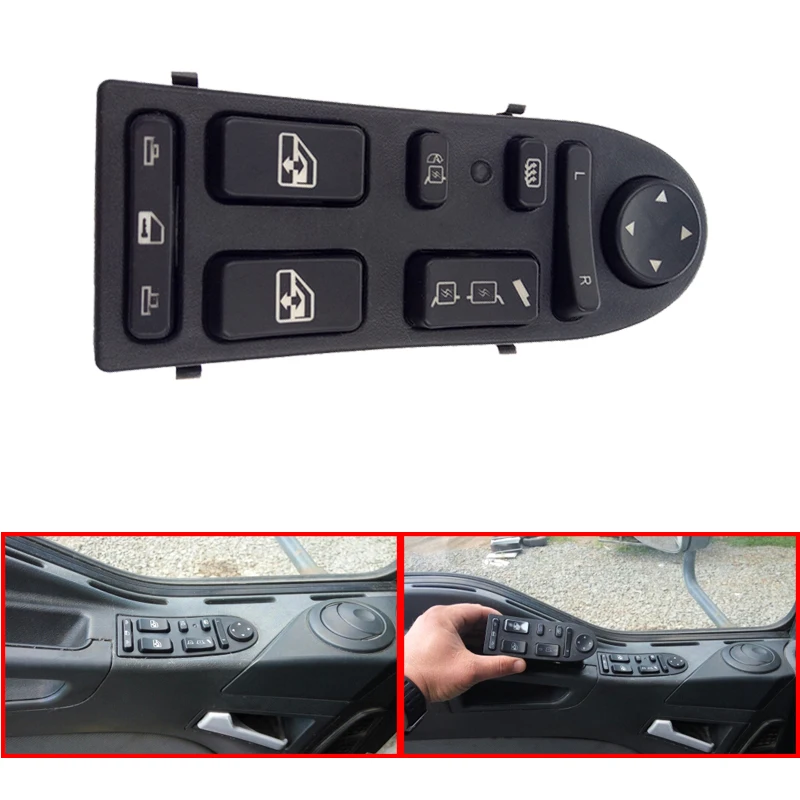 

81258067045 Window Control Master Switch For TGA TGX 81258067045 81258067098 901-104-002 901104002