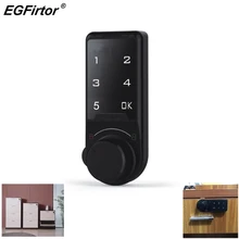 Digital Smart Electronic Password Lock Security Alarm Touch Screen Lock Cabinet Keypad Drawer Office Digital Electronic Lock