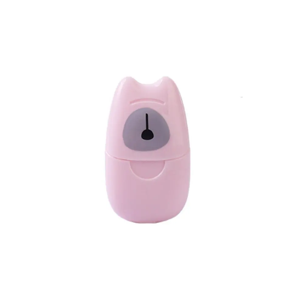 

High Quality Portable Mini Hand Soap Dispenser Travel Outdoor Disposable Soap Paper Travel Supplies Soap Tablets