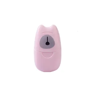 

High Quality Portable Mini Hand Soap Dispenser Travel Outdoor Disposable Soap Paper Travel Supplies Soap Tablets