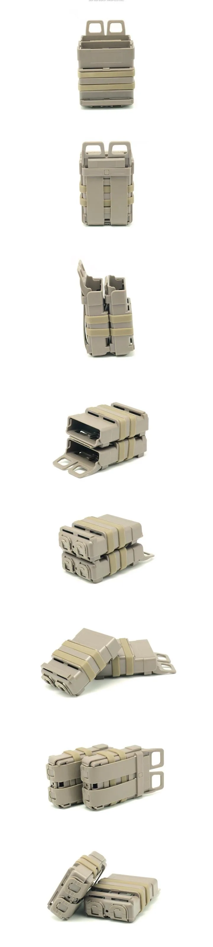 Tactical magazine pouch bag 5.56 FastMag FOR M4 MAG Polymer Black DE FG8