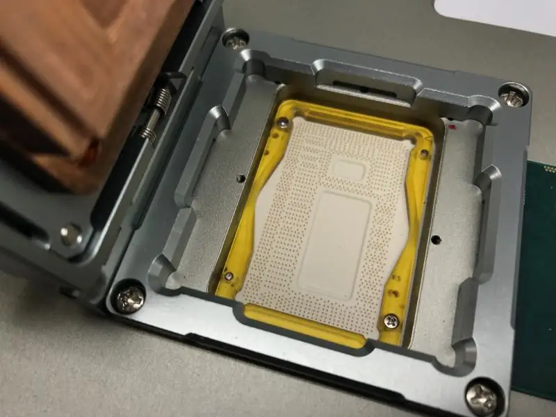 

for Macbook CPU+Flash Test Socket Fixture i9/i7/i5 CPU testing socket fixture Air Pro iMac