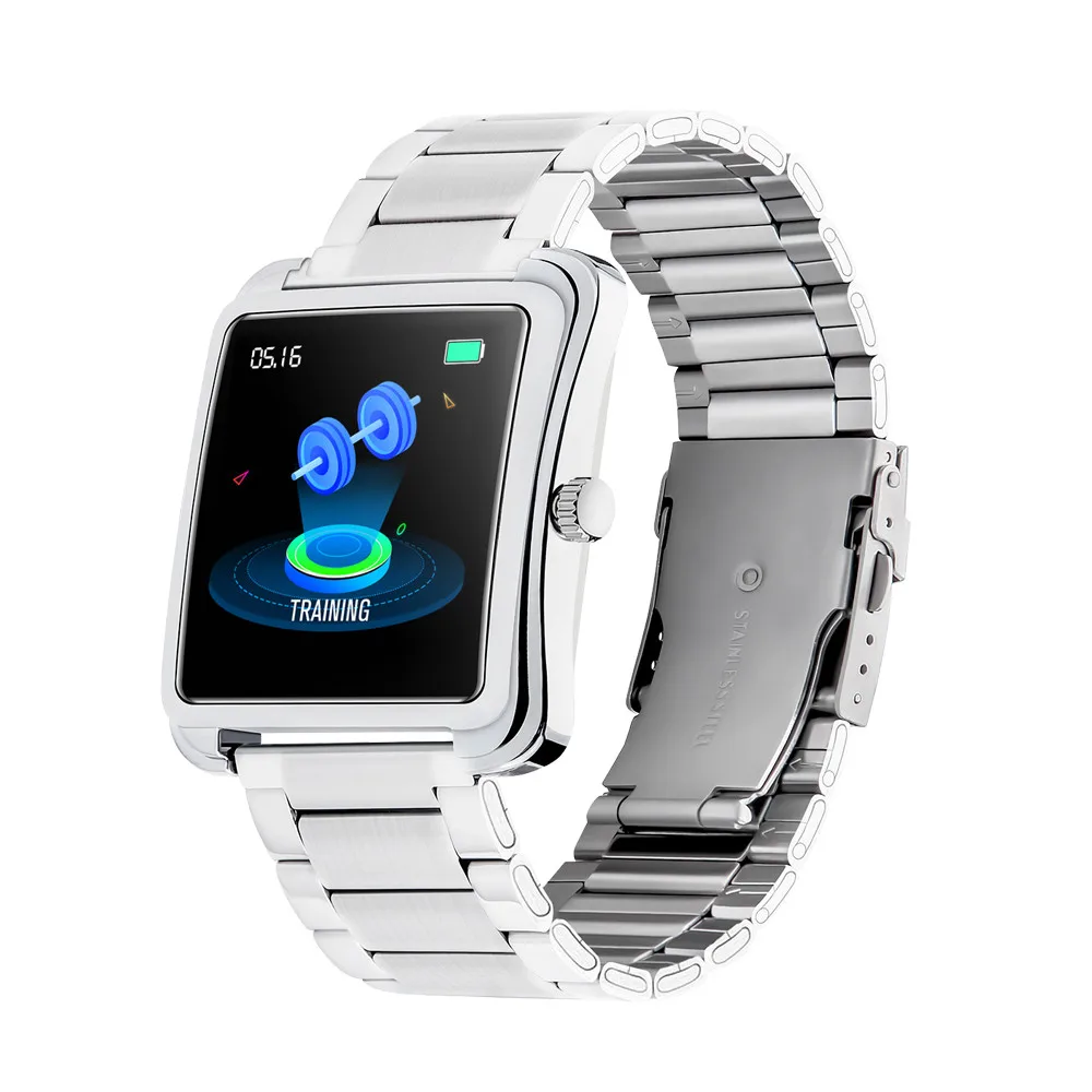 V60 Smart Bracelet Large Color Screen Blood Pressure Smartband Fitness Tracker Heart Rate Smart Sport Wristband for Android IOS