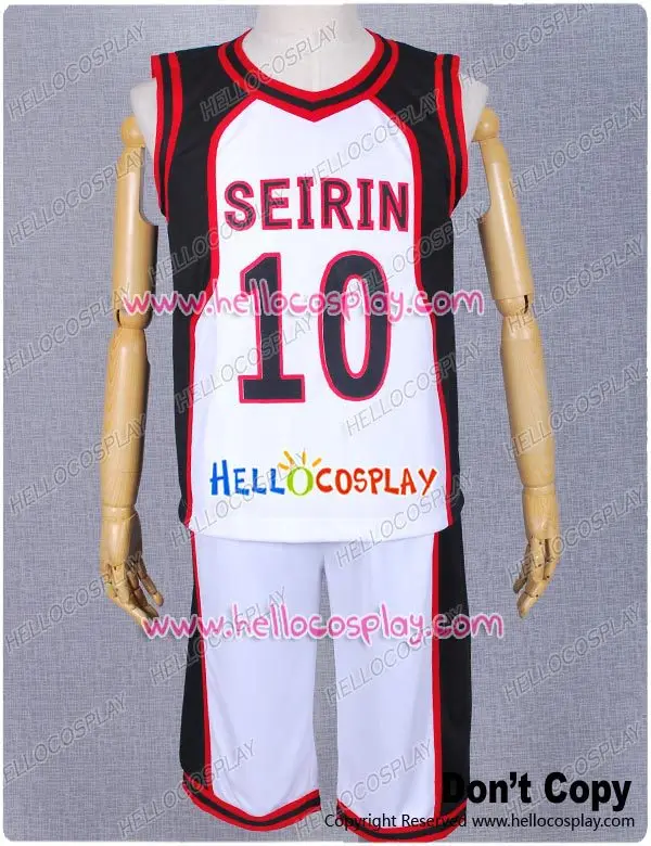 

Kuroko no Basket Cosplay Costume Kagami Taiga Jersey H008