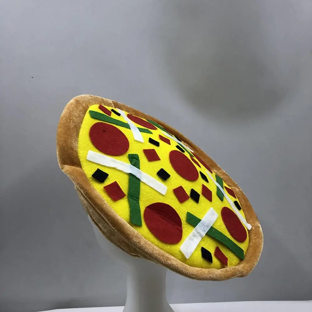 Новая забавная Pizza шапка вечерние фестиваль Для мужчин's и женщин мужчин для