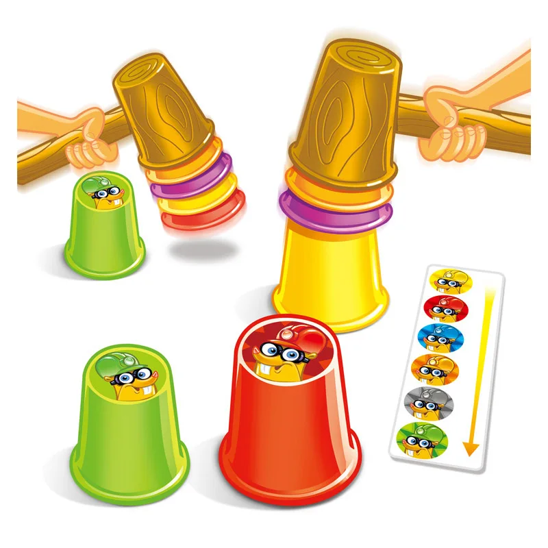 35PCS/Set Child Gophers Table Entertainment Toys for Parent-Child Interactive Toy Children Tacking Desk Playing Party Game | Игрушки и