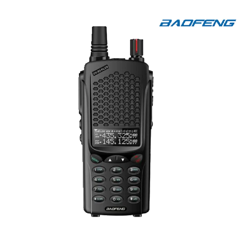 Портативная рация Baofeng B5 + Plus передатчик 2 поколения UHF/VHF VOX Ham двухстороннее радио
