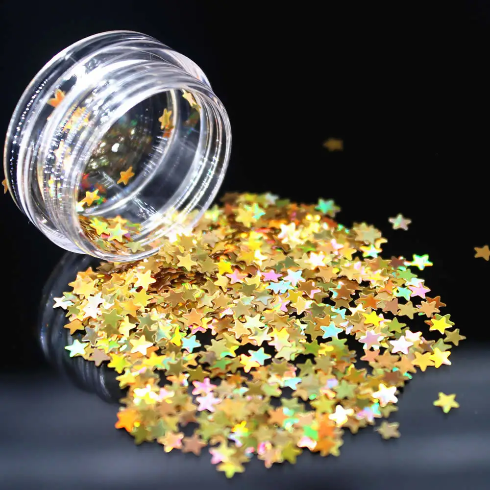 12 Colors Stars Sequins Eyeshadow Lasting Shimmer Glitter Mermaid Sequins Gel Sexy Eyes Makeup Festival Party Cosmetics