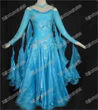 Ballroom Standard Dance Dress,Waltz Competition Women Ballroom Dance Dress Modern Waltz Tango Smooth Ballroom Dress B-231